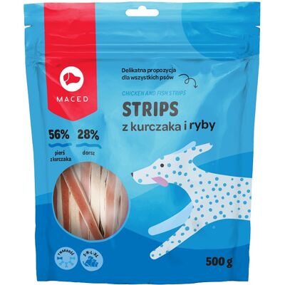 Maced Skivad Kycklingfisk 500 G Maced Skivad Kycklingfisk 500 G
