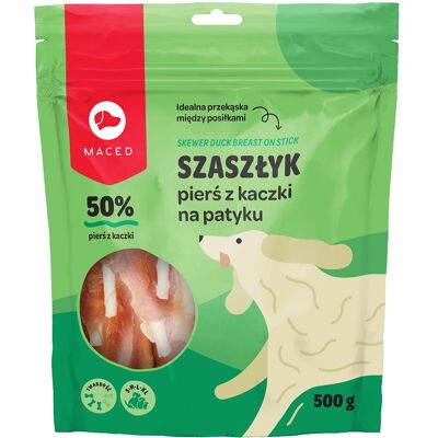 Maced Ankbröst På Spett 500 G Maced Ankbröst På Spett 500 G