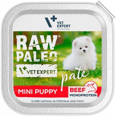 Vetexpert Raw Paleo Pate Puppy Mini Nötkött 150 G Vetexpert Raw Paleo Pate Puppy Mini Nötkött 150 G