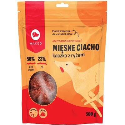 Maced Hundgodis - Anka & Ris - 500G Maced Hundgodis - Anka & Ris - 500G