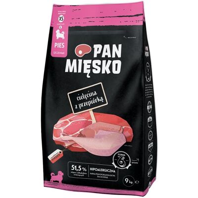 Pan Mięsko Cielé med vaktel - Hundfoder - Hälsosam tillväxt Pan Mięsko Cielé med vaktel - Hundfoder - Hälsosam tillväxt