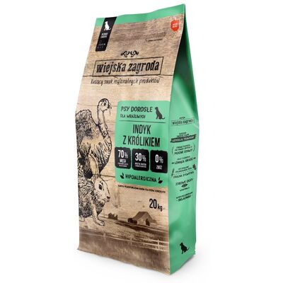 Wiejska Zagroda Kalkon- Och Kaninchips S 20kg Wiejska Zagroda Kalkon- Och Kaninchips S 20kg
