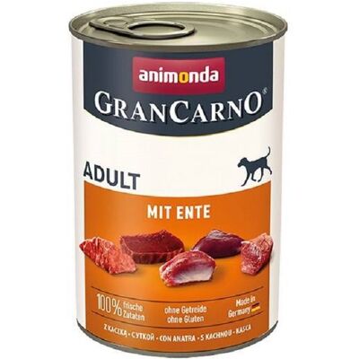 Våtmat Animonda GranCarno Anka och Fläsk för vuxna hundar - 400 g Våtmat Animonda GranCarno Anka och Fläsk för vuxna hundar - 400 g