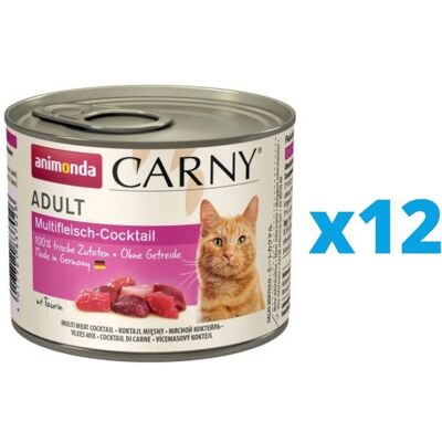 Animonda Carny Adult Multifleisch-Cocktail 12 X 200 G Animonda Carny Adult Multifleisch-Cocktail 12 X 200 G