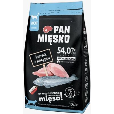 Pan Mięsko Kurczak Z Pstrągiem S 10 Kg Pan Mięsko Kurczak Z Pstrągiem S 10 Kg