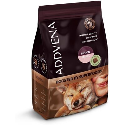 ADDVENA Boosted by Superfoods Junior small 2,5 kg - Husdjursmat ADDVENA Boosted by Superfoods Junior small 2,5 kg - Husdjursmat