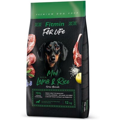 Fitmin Dog For Life Lamb & Rice Mini - Hundfoder för små raser Fitmin Dog For Life Lamb & Rice Mini - Hundfoder för små raser