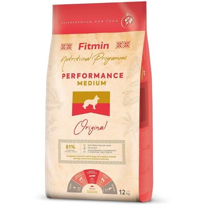 Fitmin Hund Mellans performance - 12 kg - Hundfoder Fitmin Hund Mellans performance - 12 kg - Hundfoder