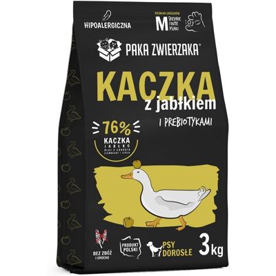 PAKA ZWIERZAKA Seventh Heaven Karma Torrfoder med anka och äpple M PAKA ZWIERZAKA Seventh Heaven Karma Torrfoder med anka och äpple M