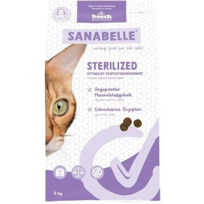 Sanabelle Sterilized 2 Kg För Steriliserade Katter Sanabelle Sterilized 2 Kg För Steriliserade Katter