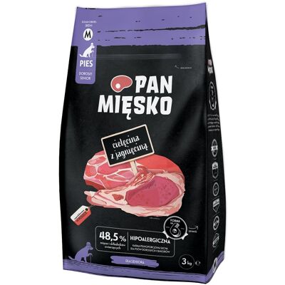 Pan Mięsko Senior hundmat med kalv och lamm Pan Mięsko Senior hundmat med kalv och lamm