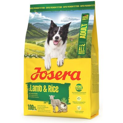 Josera Lamb And Rice Adult 3kg Monoproteinmat För Hundar Josera Lamb And Rice Adult 3kg Monoproteinmat För Hundar