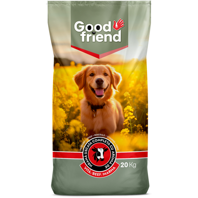 GOOD FRIEND Nötkött hundfoder 20kg - Hundmat GOOD FRIEND Nötkött hundfoder 20kg - Hundmat