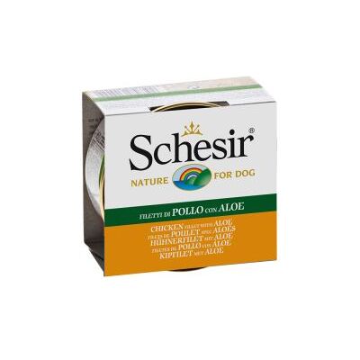 Schesir Kyckling Aloe Våtmat - 150g Schesir Kyckling Aloe Våtmat - 150g