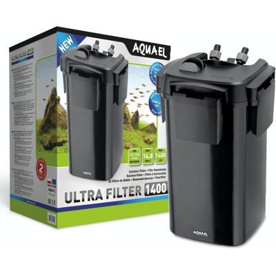Aquael 1400 Extern akvariefilter - Upp till 500L Aquael 1400 Extern akvariefilter - Upp till 500L