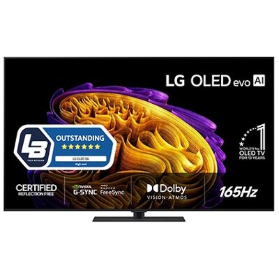 LG 65" OLED evo Gallery G6 4K AI TV - 2026 - OLED65G66LS LG 65" OLED evo Gallery G6 4K AI TV - 2026 - OLED65G66LS