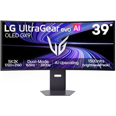 LG 39" UltraGear™ evo GX9 Världens första 39-tums 5K2K OLED-spelskärm - 39GX950B-B LG 39" UltraGear™ evo GX9 Världens första 39-tums 5K2K OLED-spelskärm - 39GX950B-B