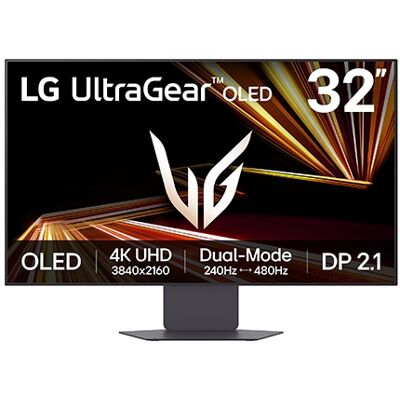 LG 32" UltraGear™ OLED 240 Hz 4K UHD spelskärm│32GX870A med Dual-Mode, DCI-P3 98,5 % (typ.), VESA DisplayHDR™ True Black 400, 0,03 ms (GtG), DP 2.1 - 32GX870A-B LG 32" UltraGear™ OLED 240 Hz 4K UHD spelskärm│32GX870A med Dual-Mode, DCI-P3 98,5 % (typ.), VESA DisplayHDR™ True Black 400, 0,03 ms (GtG), DP 2.1 - 32GX870A-B