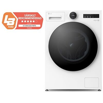 LG 11 kg Tvättmaskin(Vit) - Energiklass A, LCD-vred, TurboWash360™, AI DD™, Smart Diagnosis™ med Wi-Fi - F4X7511TWS LG 11 kg Tvättmaskin(Vit) - Energiklass A, LCD-vred, TurboWash360™, AI DD™, Smart Diagnosis™ med Wi-Fi - F4X7511TWS