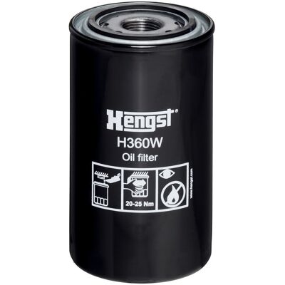 HENGST FILTER H360W Oljefilter HENGST FILTER H360W Oljefilter