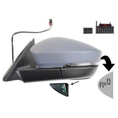 VAN WEZEL 7643827 Backspegel VAN WEZEL 7643827 Backspegel