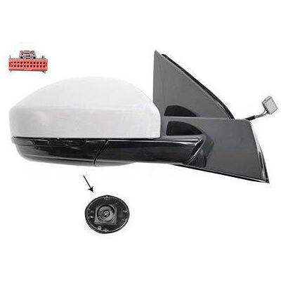 VAN WEZEL 0259818 - Full konvex ytterbackspegel VAN WEZEL 0259818 - Full konvex ytterbackspegel