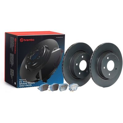 BREMBO KT 08 030 - Skiv- och bromsbeläggssats BREMBO KT 08 030 - Skiv- och bromsbeläggssats
