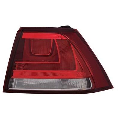 VAN WEZEL 5766922 Krom baklykta för VW Golf 7 VAN WEZEL 5766922 Krom baklykta för VW Golf 7