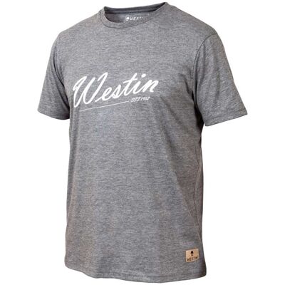Westin Old School T-Shirt L Grey Melange Westin Old School T-Shirt L Grey Melange