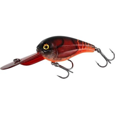 Westin MegaBite DR Crankbait 6cm 19g Floating 3D Fire Craw Westin MegaBite DR Crankbait 6cm 19g Floating 3D Fire Craw