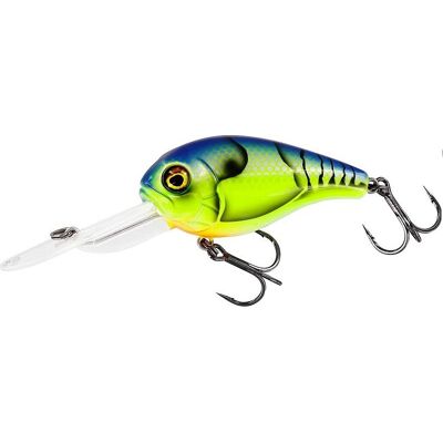 Westin MegaBite DR Crankbait 6cm 19g Floating Chartreuse Blue Craw Westin MegaBite DR Crankbait 6cm 19g Floating Chartreuse Blue Craw