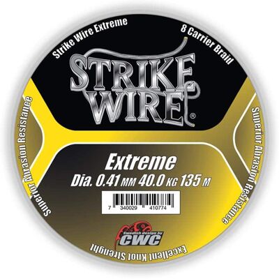 Strike Wire Extreme, 0,15mm/11kg - 135m, H-V Yellow Strike Wire Extreme, 0,15mm/11kg - 135m, H-V Yellow