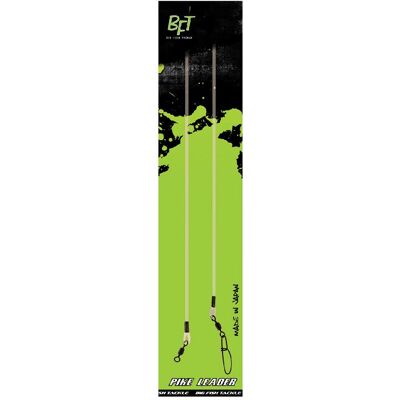 BFT Fluorocarbon Gäddtafs 60cm BFT Fluorocarbon Gäddtafs 60cm
