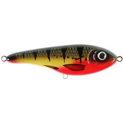Strike Pro Buster Jerk, Sinking, 15cm, 75g - Red Perch Strike Pro Buster Jerk, Sinking, 15cm, 75g - Red Perch