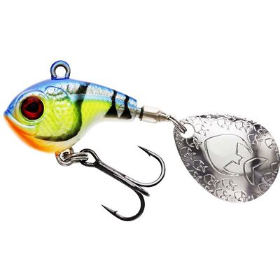 Westin DropBite Spin Tail Jig 2,6cm 8g Chartreuse Blue Craw Westin DropBite Spin Tail Jig 2,6cm 8g Chartreuse Blue Craw