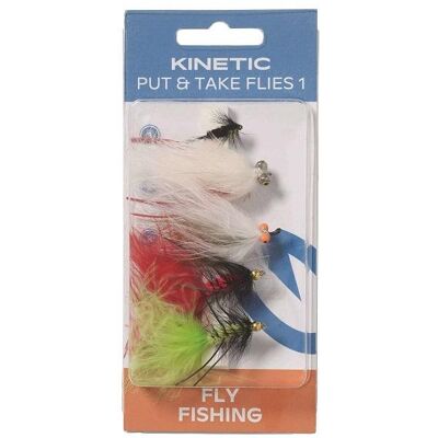 Kinetic Put N' Take Flies 1 5pcs Kinetic Put N' Take Flies 1 5pcs