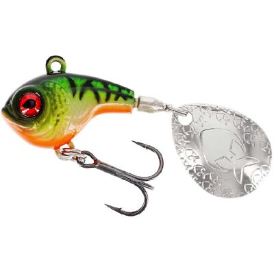 Westin DropBite Spin Tail Jig 2,6cm 8g Firetiger Westin DropBite Spin Tail Jig 2,6cm 8g Firetiger