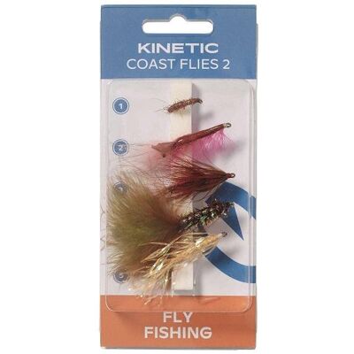 Kinetic Coast Flies 2 5pcs Kinetic Coast Flies 2 5pcs