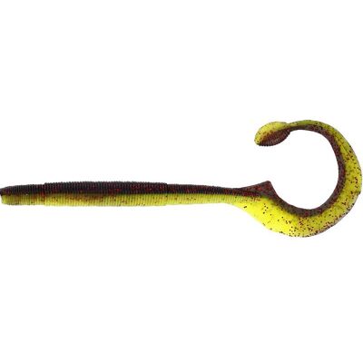 Westin Ned Worm Curl 12cm 3g Black/Chartreuse 5pcs Westin Ned Worm Curl 12cm 3g Black/Chartreuse 5pcs