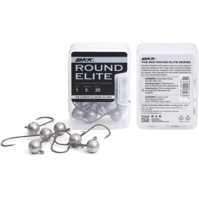 BKK Round Elite Jig Head 10g - 3/0# 20-pack BKK Round Elite Jig Head 10g - 3/0# 20-pack