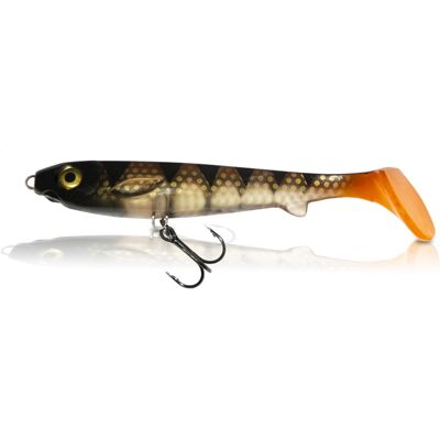 EJ Lures Flatnose Shad Jr Transparent Perch Med Stinger 15cm, 2-pack EJ Lures Flatnose Shad Jr Transparent Perch Med Stinger 15cm, 2-pack