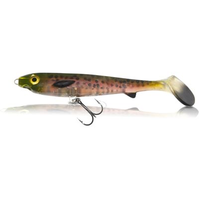 EJ Lures Flatnose Shad Jr Blood Moon Med Stinger 15cm, 2-pack EJ Lures Flatnose Shad Jr Blood Moon Med Stinger 15cm, 2-pack