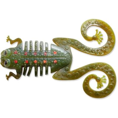 M-WAR Monkey Frog Big Green Pumpkin Star Back Red 15cm, 2-pack M-WAR Monkey Frog Big Green Pumpkin Star Back Red 15cm, 2-pack