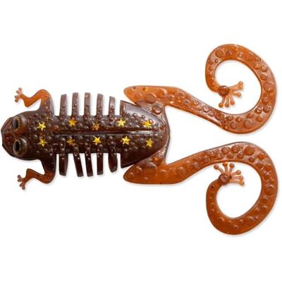 M-WAR Monkey Frog Big Motoroil Star Back Gold 15cm, 2-pack M-WAR Monkey Frog Big Motoroil Star Back Gold 15cm, 2-pack