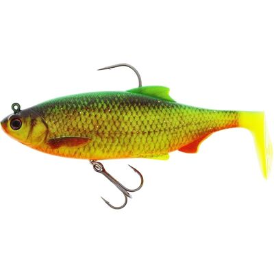 Westin Ricky The Roach Shadtail R 'N R 14cm 57g Sinking Firetiger Rudd 1pcs Westin Ricky The Roach Shadtail R 'N R 14cm 57g Sinking Firetiger Rudd 1pcs