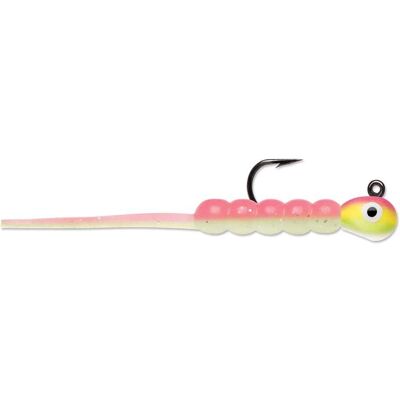 VMC Wax Tail Jig #6 0,9g Pk Ch Gl 2-pack VMC Wax Tail Jig #6 0,9g Pk Ch Gl 2-pack