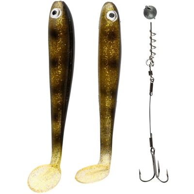IFISH The Demon Shad 15cm, 2-pack inkl. Stinger - SPDR IFISH The Demon Shad 15cm, 2-pack inkl. Stinger - SPDR