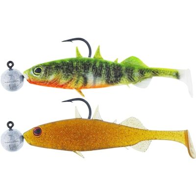 Westin Stanley The Stickleback Shadtail R 'N R 9cm 7g #4/0 Dark Water Mix 11 2pcs Westin Stanley The Stickleback Shadtail R 'N R 9cm 7g #4/0 Dark Water Mix 11 2pcs