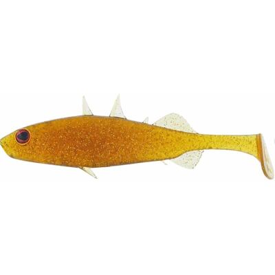 Westin Stanley The Stickleback Shadtail 9cm 7g Motoroil Gold 3pcs Westin Stanley The Stickleback Shadtail 9cm 7g Motoroil Gold 3pcs