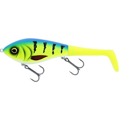 Westin Swim Tail 12cm 62g Suspending Striped Bluegrass 1 Body 2 Tails Westin Swim Tail 12cm 62g Suspending Striped Bluegrass 1 Body 2 Tails